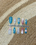Ocean Press On Nails